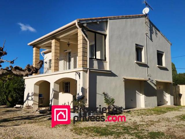 Proche Uzès, Maison individuelle sur terrain de 1000 m2