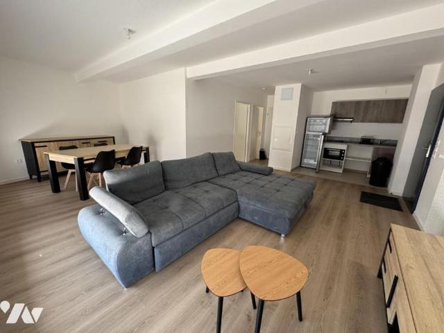 PROCHE ZENITH SORTIE AUTOROUTE A16 APT F3 NEUF AVEC TERRASSE