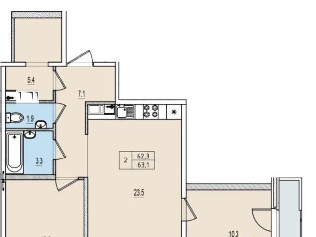 продажа жилая деревня Хотицы улица Загородная, 3к1