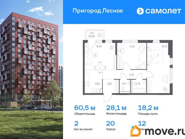 продажа жилая деревня Мисайлово микрорайон Пригород Лесное, к20