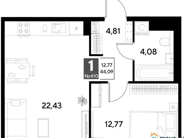 продажа жилая Калуга улица Болдина, Корпус 3.2