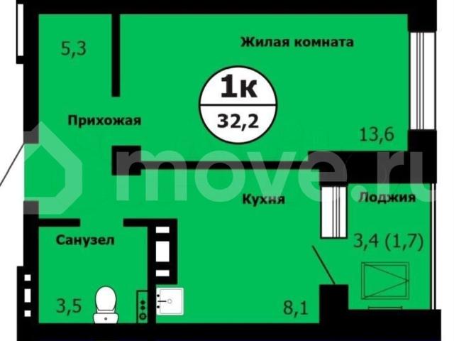 продажа жилая Красноярск ул. Вильского/Лесопарковая, стр. 3