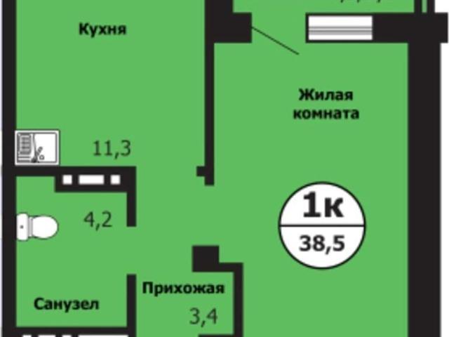 продажа жилая Красноярск улица Лесников, 57