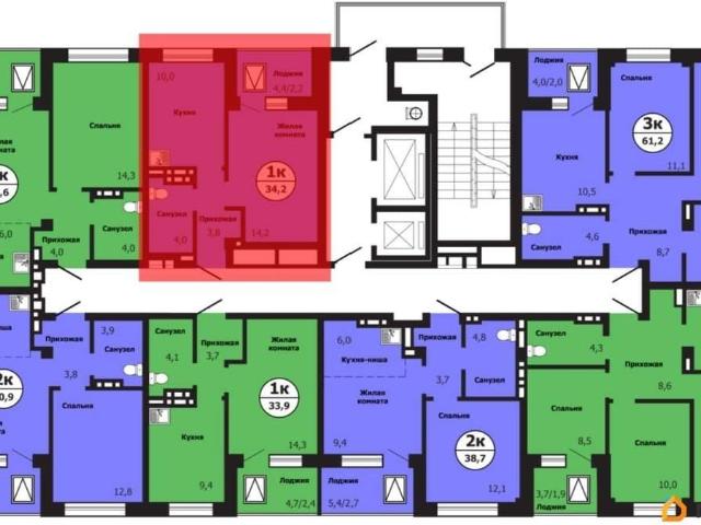продажа жилая Красноярск улица Лесников, 59