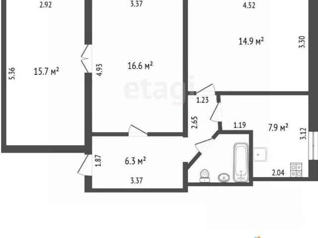 продажа жилая Омск улица 27 я Линия, 18