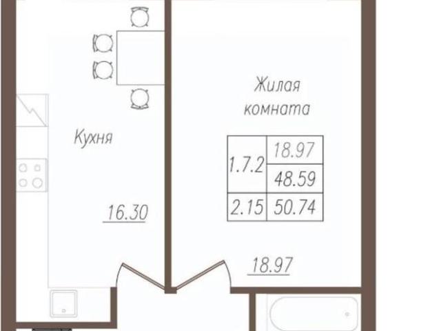 продажа жилая Орел улица Генерала Родина, 66Ак1