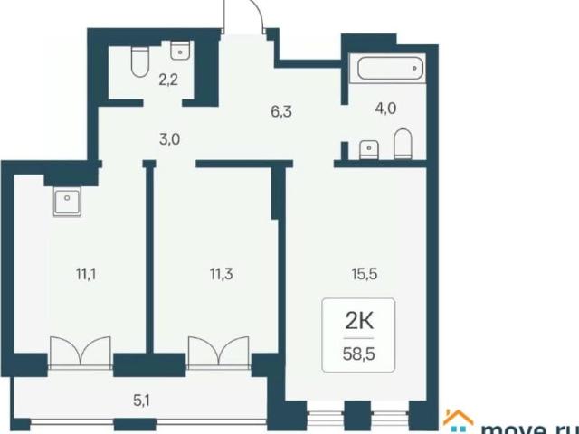 продажа жилая Новосибирск улица Левый Берег Ельцовки, Корпус 1