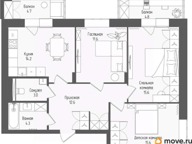 продажа жилая Новосибирск улица Серафимовича, 12с