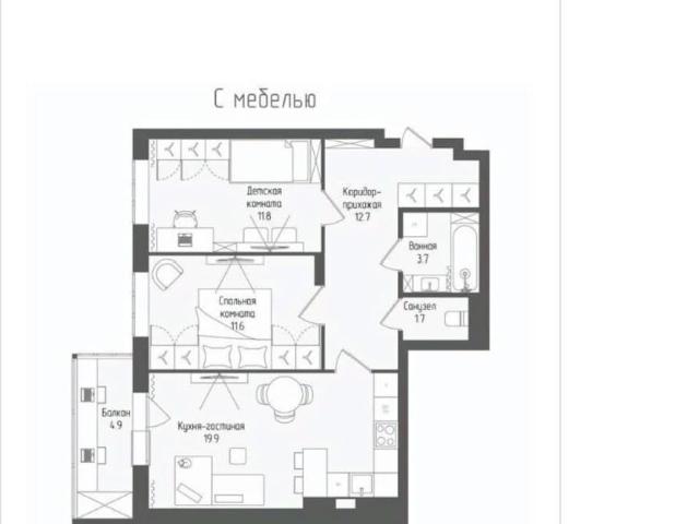 продажа жилая Новосибирск улица Серафимовича, 12с