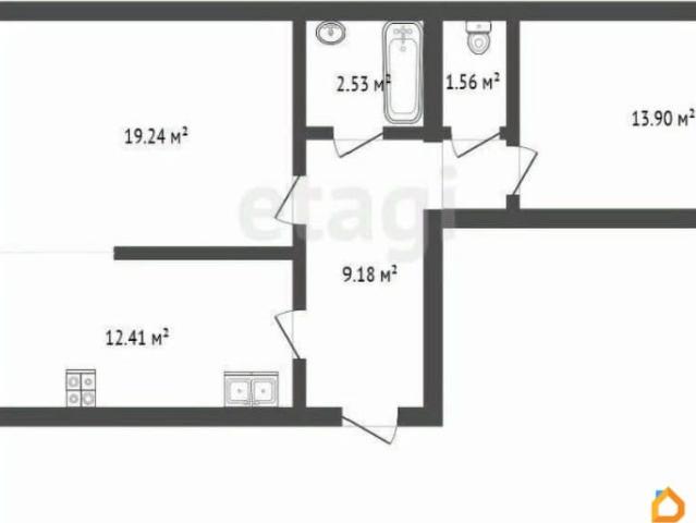 продажа жилая Нягань Интернациональная улица, 33