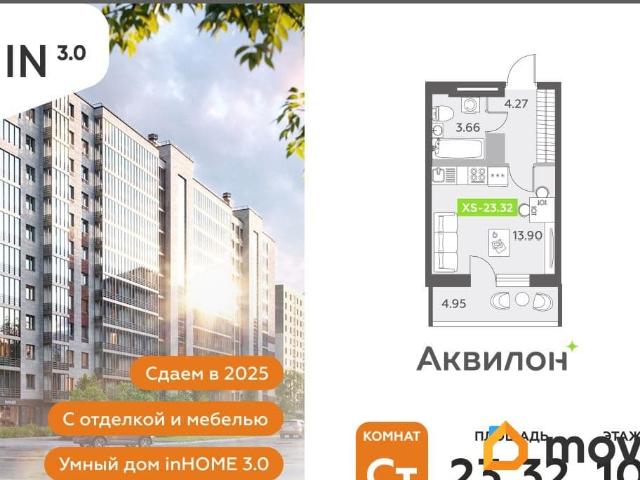 продажа жилая Санкт Петербург ул. Школьная, Аквилон All In 3.0