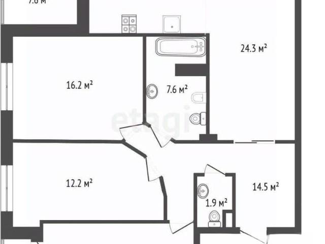 продажа жилая Сургут проспект Мира, 55