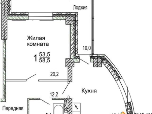 продажа жилая поселок Трудовое улица Мандельштама, 7к2