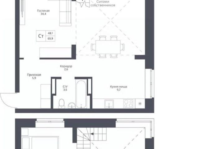 продажа жилая поселок Двуречье улица Молодежная, Дом №1