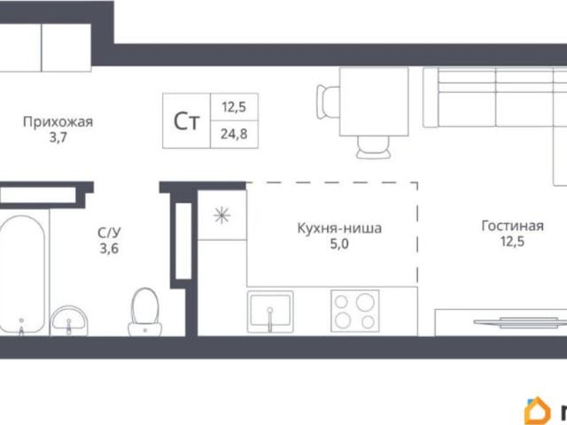 продажа жилая поселок Двуречье улица Молодежная, Дом №1