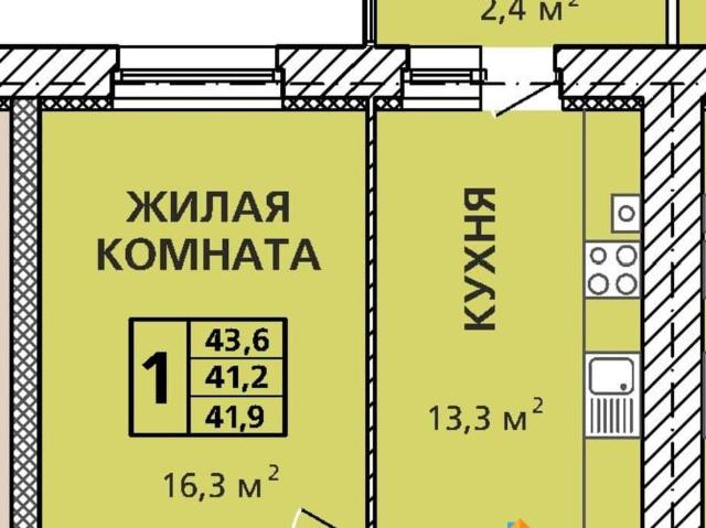 продажа жилая поселок Строитель улица Придорожная, 3Г