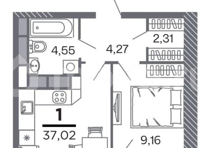 продажа жилая Рязань ул. Быстрецкая, жд «кипарис»