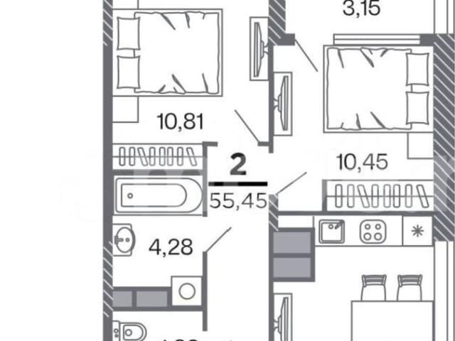 продажа жилая Рязань ул. Быстрецкая, жд «кипарис»