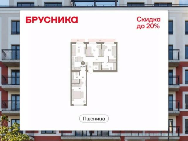 продажа жилая рабочий поселок Краснообск ул Центральная, Дом №6.1
