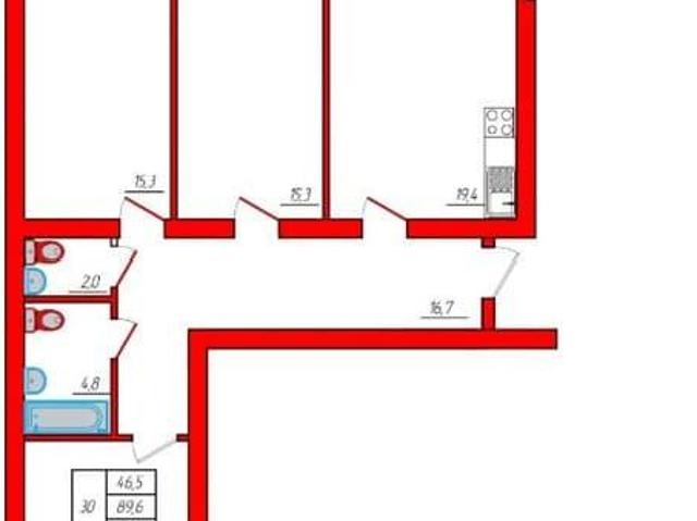 продажа жилая Ухта улица Александра Алексеева, 4