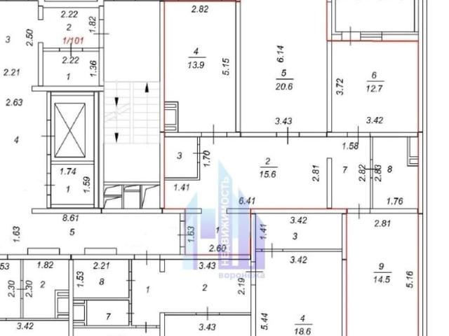 продажа жилая Воронеж улица Артамонова, 34Ж