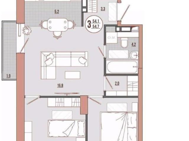продажа жилая Владивосток улица Адмирала Юмашева, Корпус 1