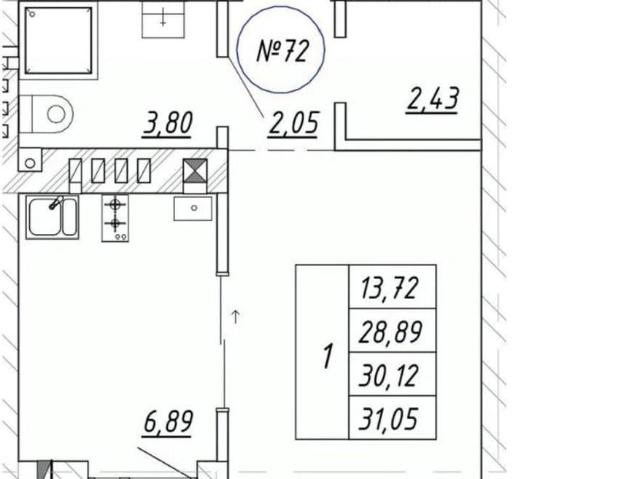 продажа жилая Зеленоградск переулок Морской, Дом №24.1