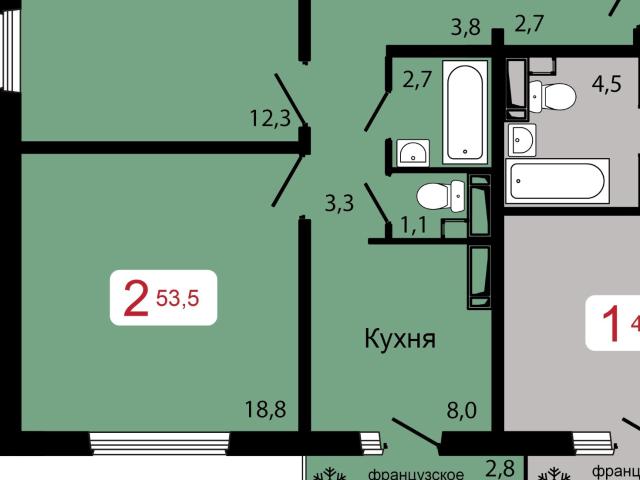 продажа квартира Красноярск Калинина улица