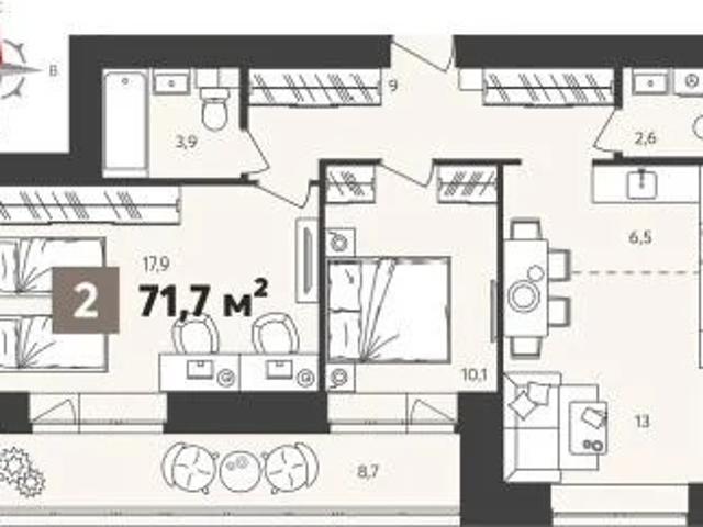 продажа квартира Пенза ул. Крупской, 12А