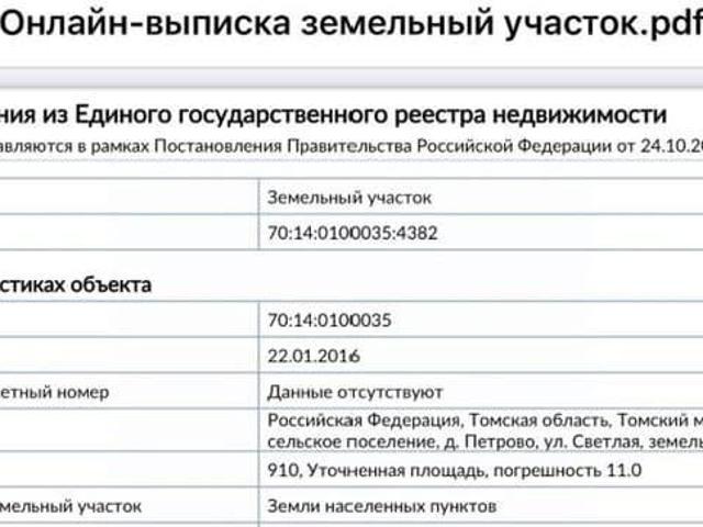 продажа загородная деревня Петрово улица Светлая