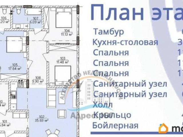 продажа загородная село Витязево улица Лиманная, 94