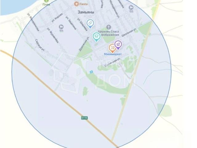 продажа загородная село Замьяны улица Боевой Славы, 18