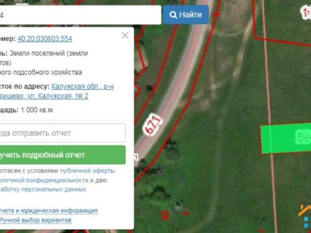 продажа загородная село Петрищево улица Калужская