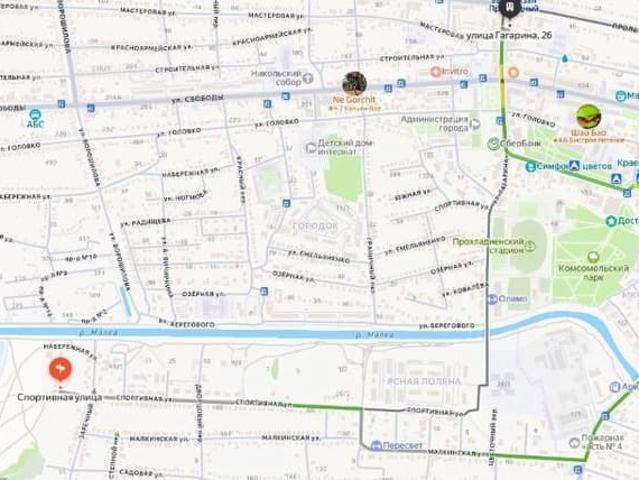 продажа загородная село Прималкинское улица Спортивная