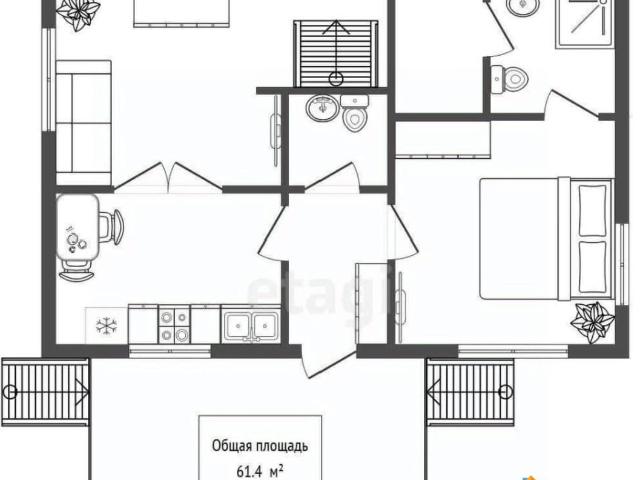 продажа загородная поселок Крупской улица Кузнецкая, 25