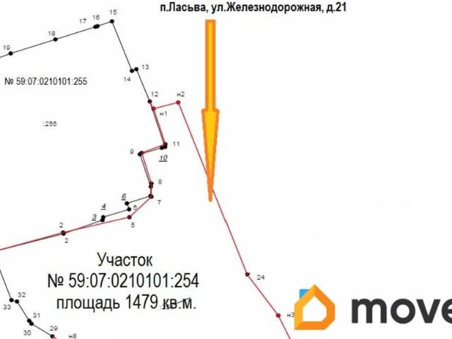 продажа загородная поселок Ласьва улица Железнодорожная, 21