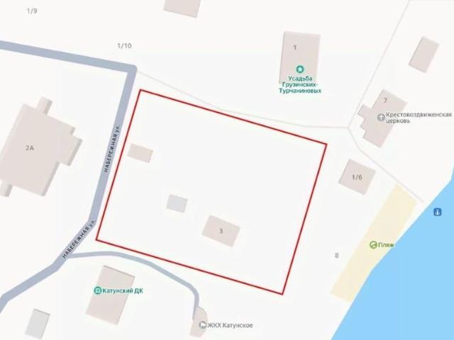 продажа загородная рабочий поселок Катунки улица Кирова, 3