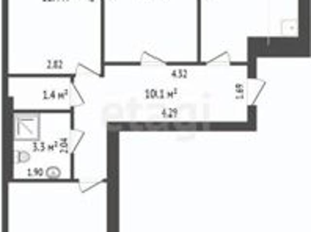 Продажа 2 комнатной, улица Магнитогорская, 1а