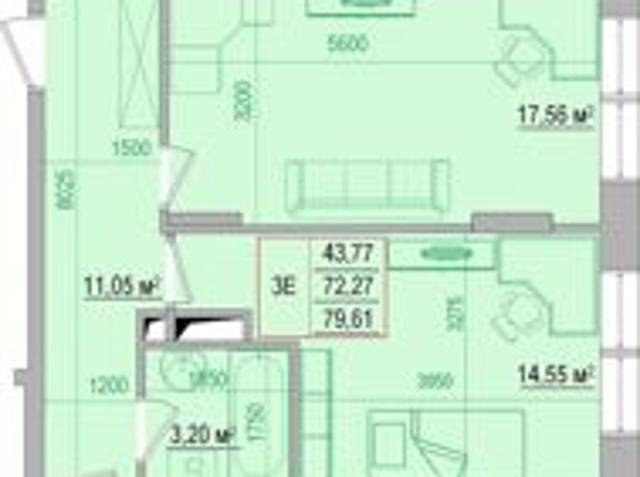 Продажа 3 комнатной, улица Щорса, 37 в