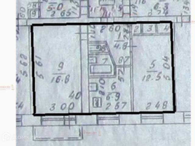 Продажа 3 комнатной, улица Бажова, 55