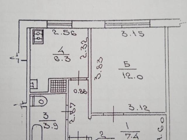 Продається 1 кімнатна квартира в Квасилові
