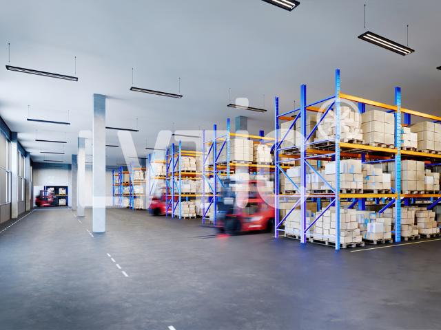 Produktion, Lager, Büros von 2500 m2 zu vermieten in Bussigny
