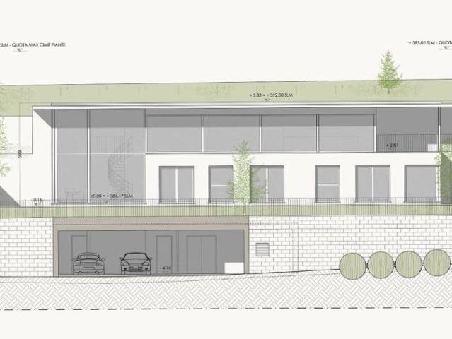 PROGETTO APPROVATO PER CASA BIFAMILIARE VISTA LAGO A NEGGIO