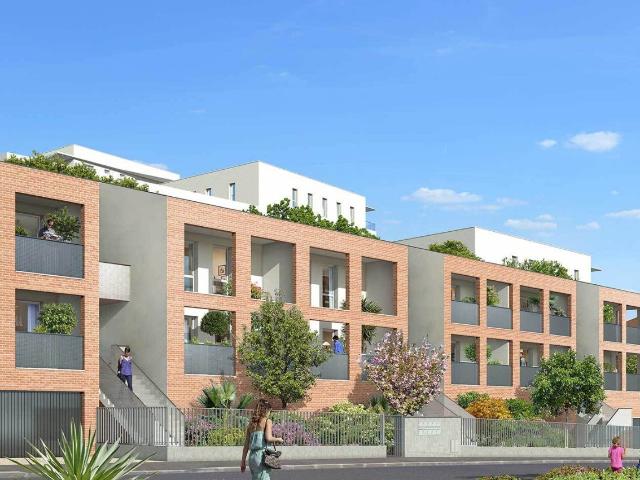 Programme immobilier neuf Toulouse Croix de Pierre 3 à 5 pièces, 60 à 143 m²