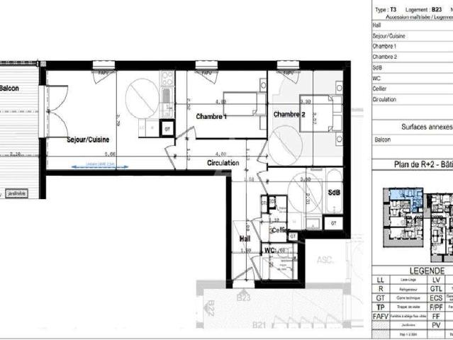 Programme Neuf 3 pièces Angers Belle Beille 49