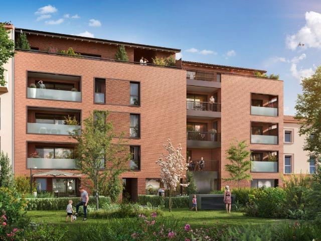 Programme Neuf Toulouse St Michel 4 pièces, 95 m²