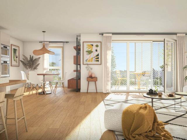 Programme neuf Craponne centre 2 à 5 pièces, 48 à 131 m²