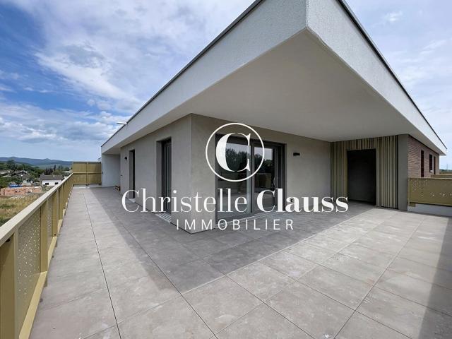Programme neuf: RARE magnifique F5 en ATTIQUE dans un cadre exceptionnel
