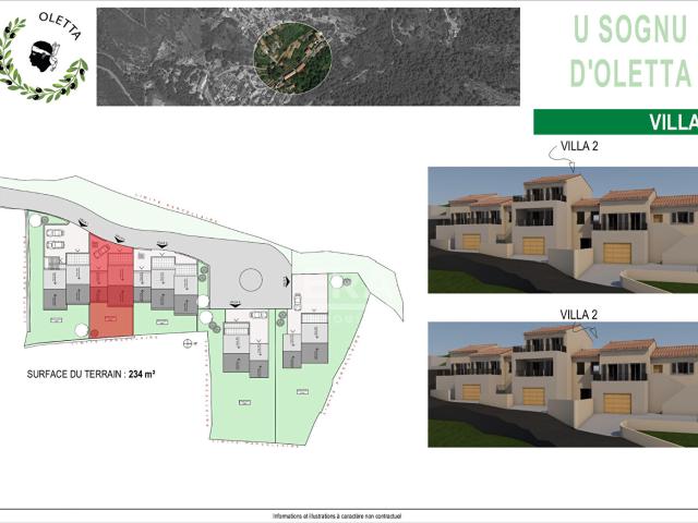 Programme U Sognu d'Oletta Maison T3 avec garage