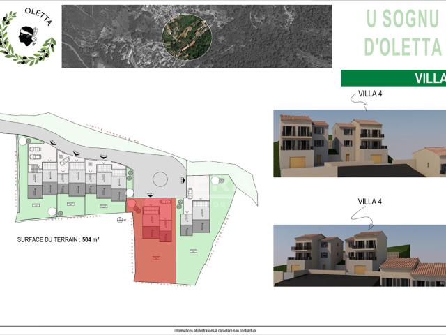 Programme U Sognu d'Oletta Maison T4 avec garage